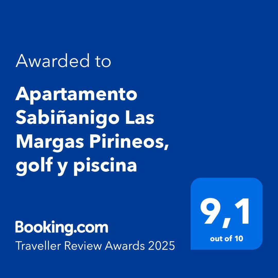 Apto Pirigolf & Pool Margas, Sabinanigo Sabiñánigo Exteriör bild